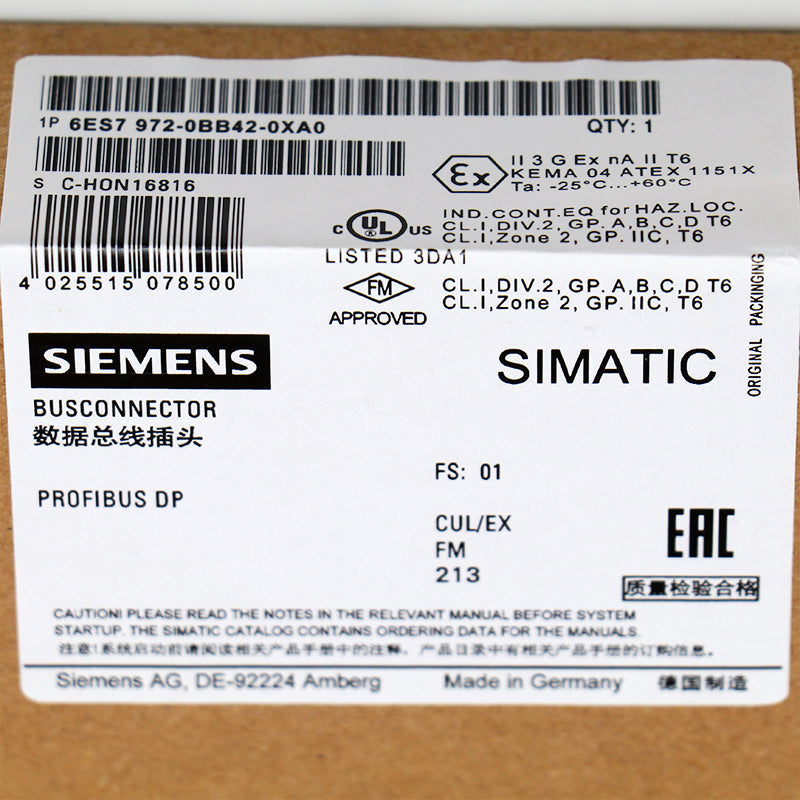 Siemens 6ES7972-0BB42-0XA0