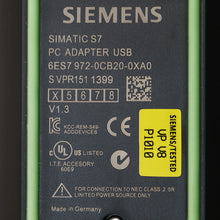 Load image into Gallery viewer, Siemens 6ES7972-0CB20-0XA0