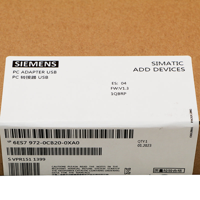 Siemens 6ES7972-0CB20-0XA0