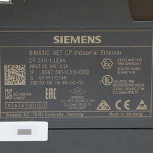 Load image into Gallery viewer, Siemens 6GK7343-1CX10-0XE0