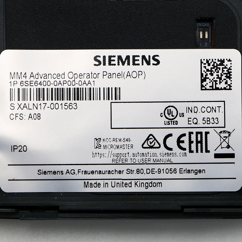 Siemens 6SE6400-0AP00-0AA1