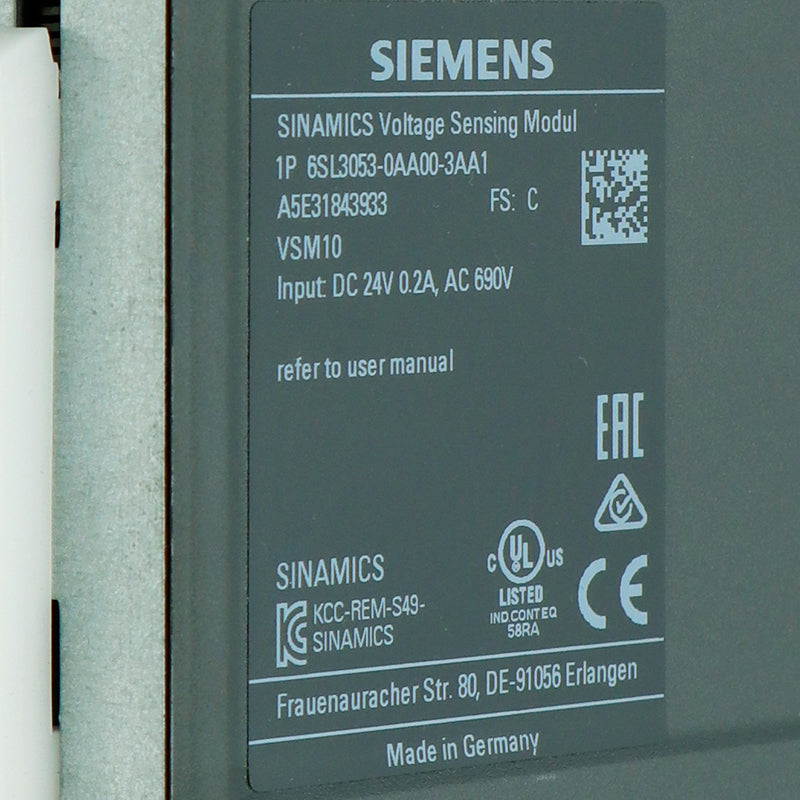 Siemens 6SL3053-0AA00-3AA1