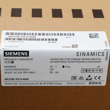 Load image into Gallery viewer, Siemens 6SL3100-1CE14-0AA0