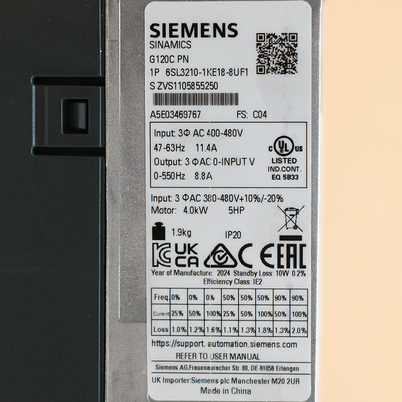 Siemens 6SL3210-1KE18-8UF1
