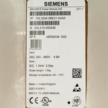Load image into Gallery viewer, Siemens 6SL3224-0BE21-5UA0