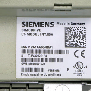 Siemens 6SN1123-1AA00-0DA1
