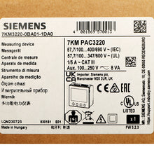 Load image into Gallery viewer, Siemens 7KM3220-0BA01-1DA0