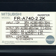 Load image into Gallery viewer, Mitsubishi FR-A740-2.2K