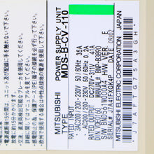 Load image into Gallery viewer, Mitsubishi MDS-B-CV-110