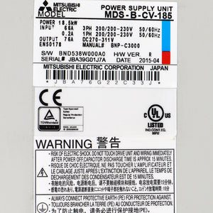 Mitsubishi MDS-B-CV-185