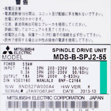 Load image into Gallery viewer, Mitsubishi MDS-B-SPJ2-55