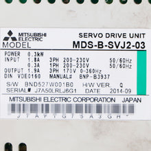 Load image into Gallery viewer, Mitsubishi MDS-B-SVJ2-03