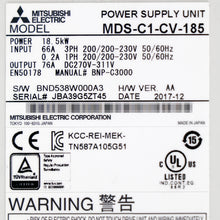 Load image into Gallery viewer, Mitsubishi MDS-C1-CV-185