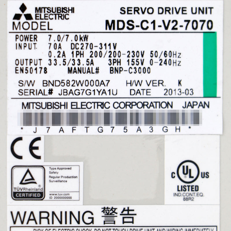 Mitsubishi MDS-C1-V2-7070
