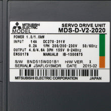 Load image into Gallery viewer, Mitsubishi MDS-D-V2-2020