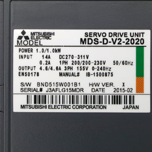 Mitsubishi MDS-D-V2-2020