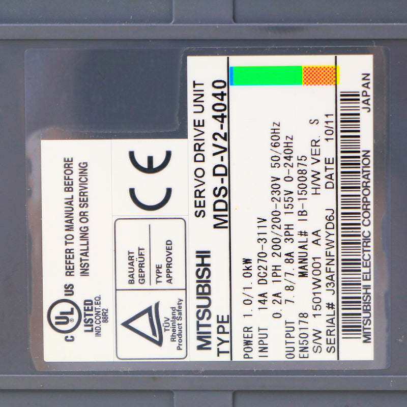 Mitsubishi MDS-D-V2-4040