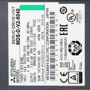 Mitsubishi MDS-D-V2-8040