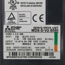Load image into Gallery viewer, Mitsubishi MDS-D-V2-8080