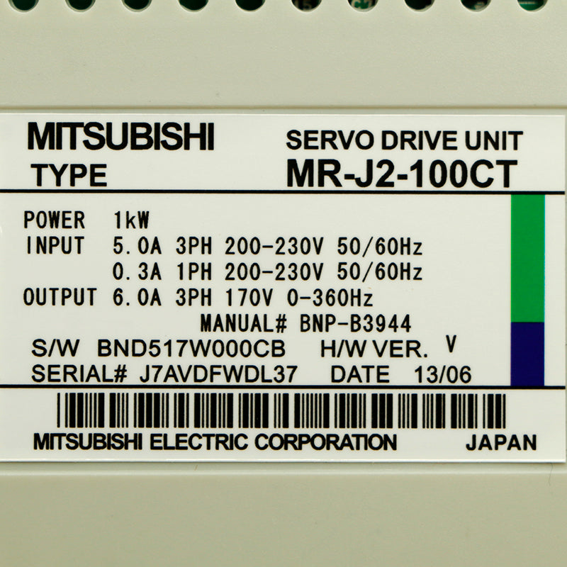 Mitsubishi MR-J2-100CT