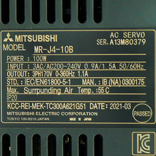 Load image into Gallery viewer, Mitsubishi MR-J4-10B