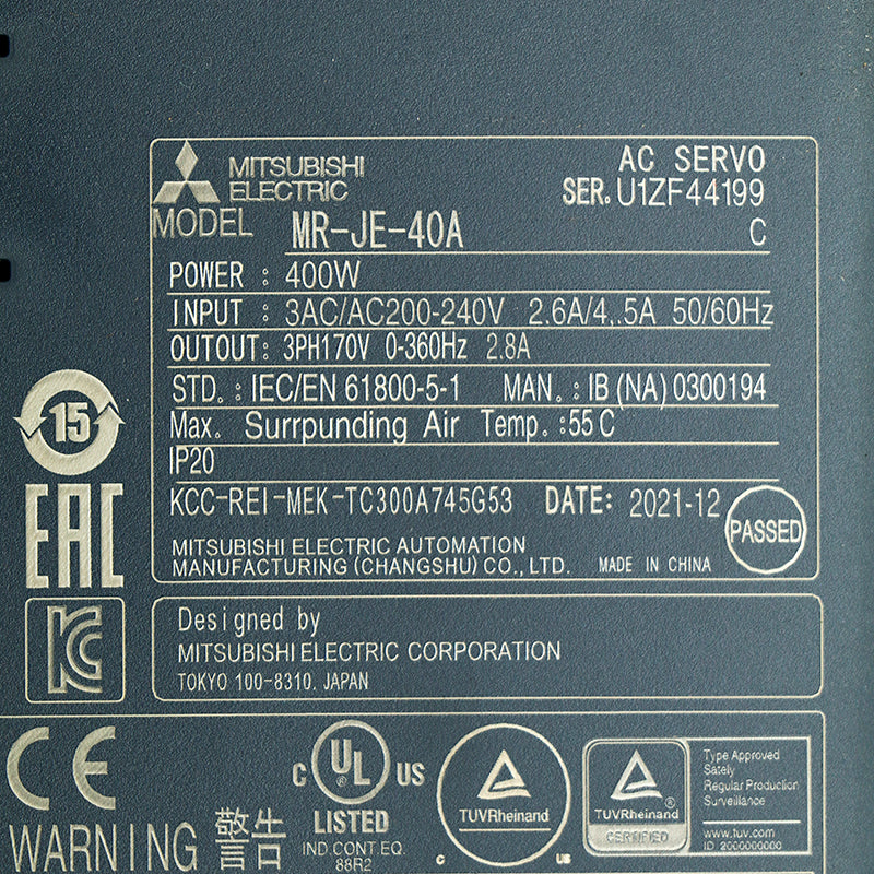 Mitsubishi MR-JE-40A