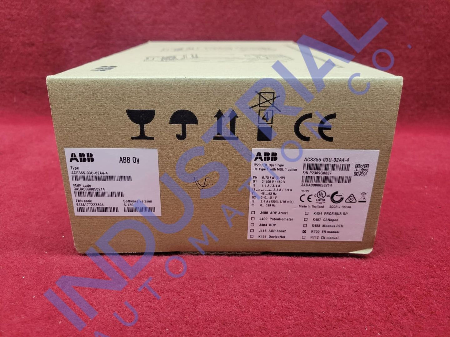 Abb Acs355-03U-02A4-4