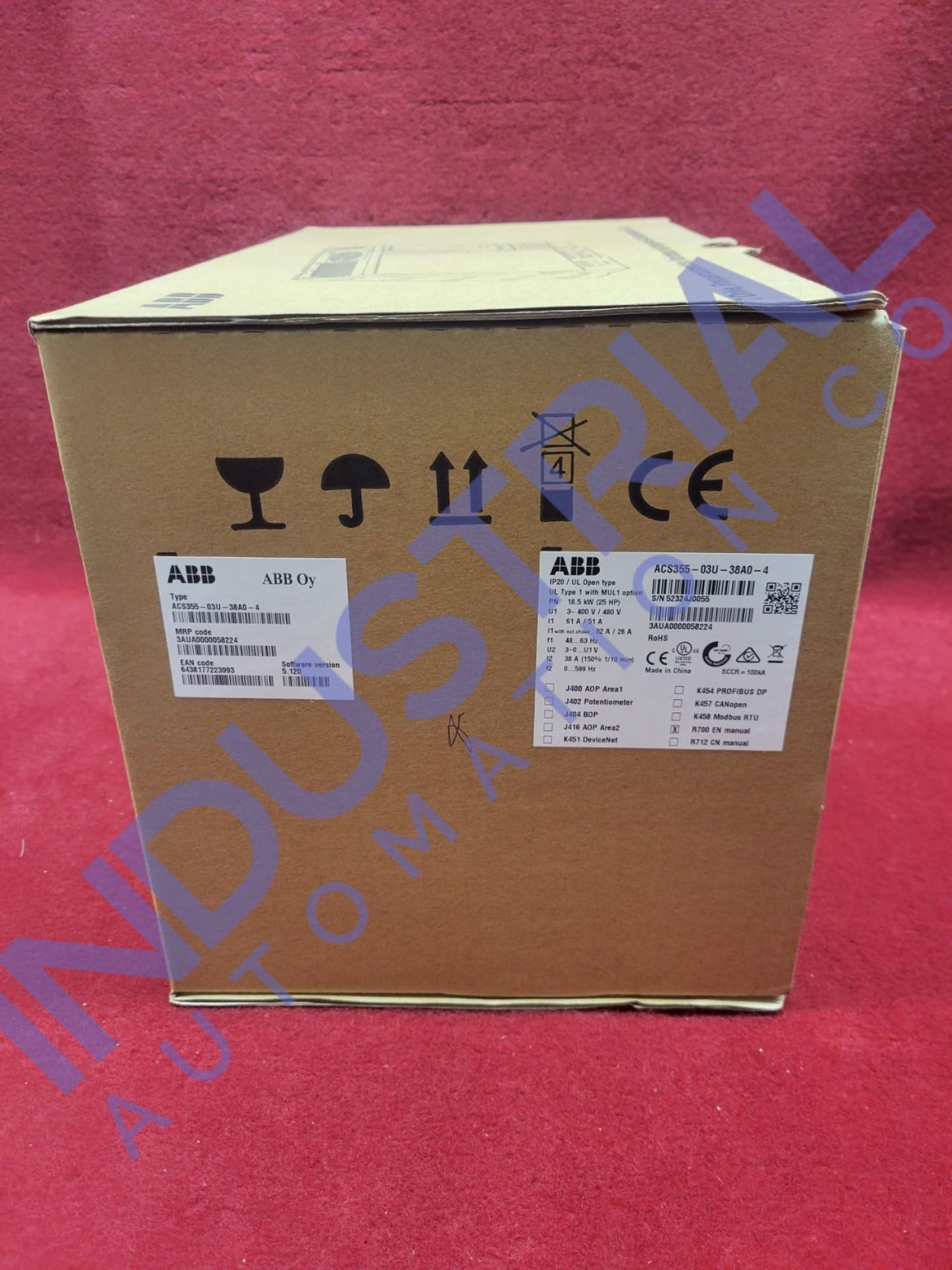 Abb Acs355-03U-38A0-4