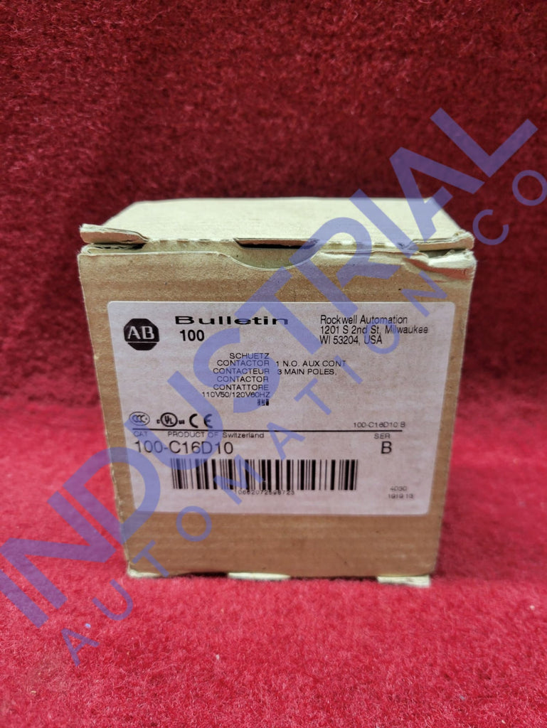 Allen-Bradley 100-C16D10 Surplus Original Box