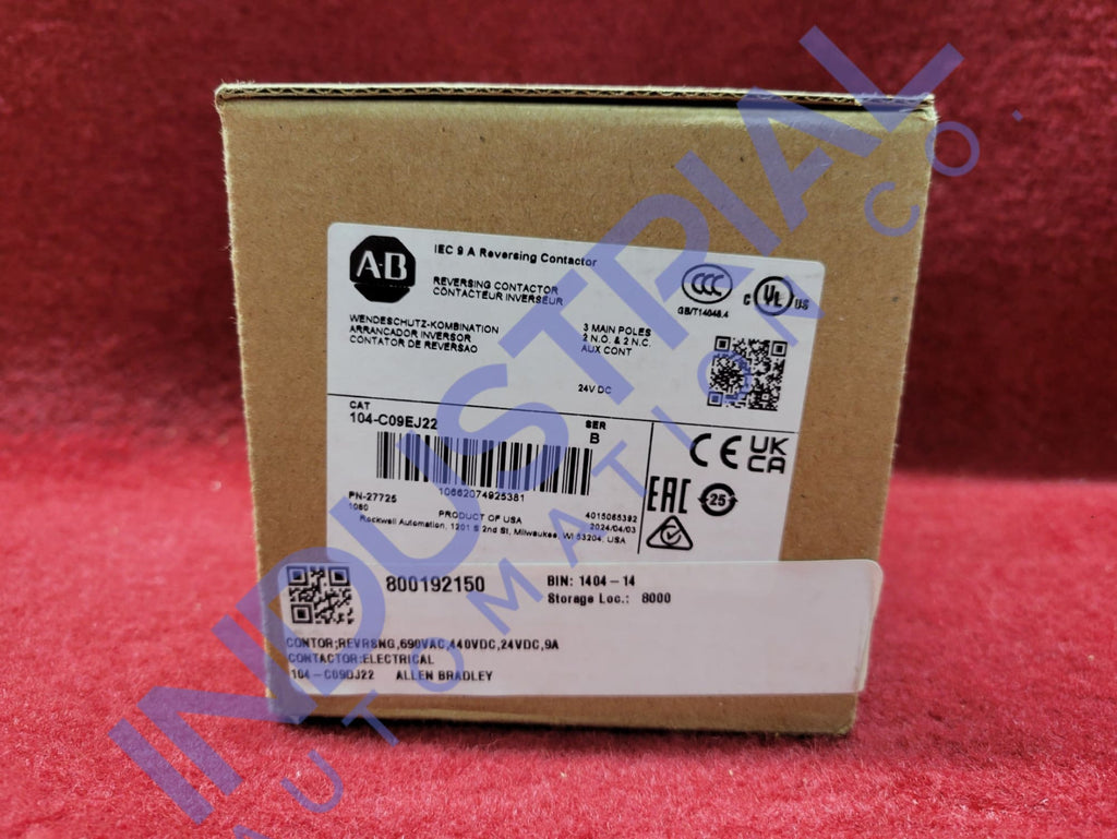 Allen-Bradley 104-C09EJ22 Surplus Original Box