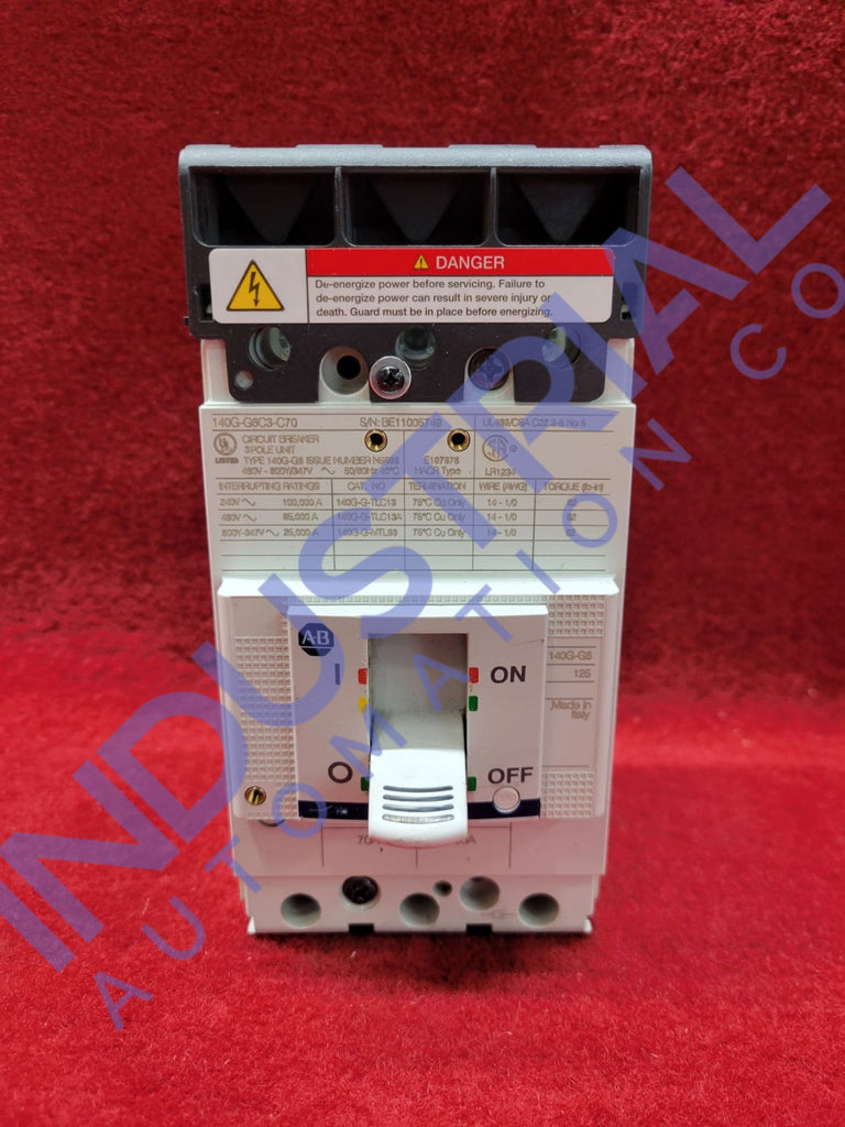 Allen-Bradley 140G-G6C3-C70 IAC Certified Refurbished