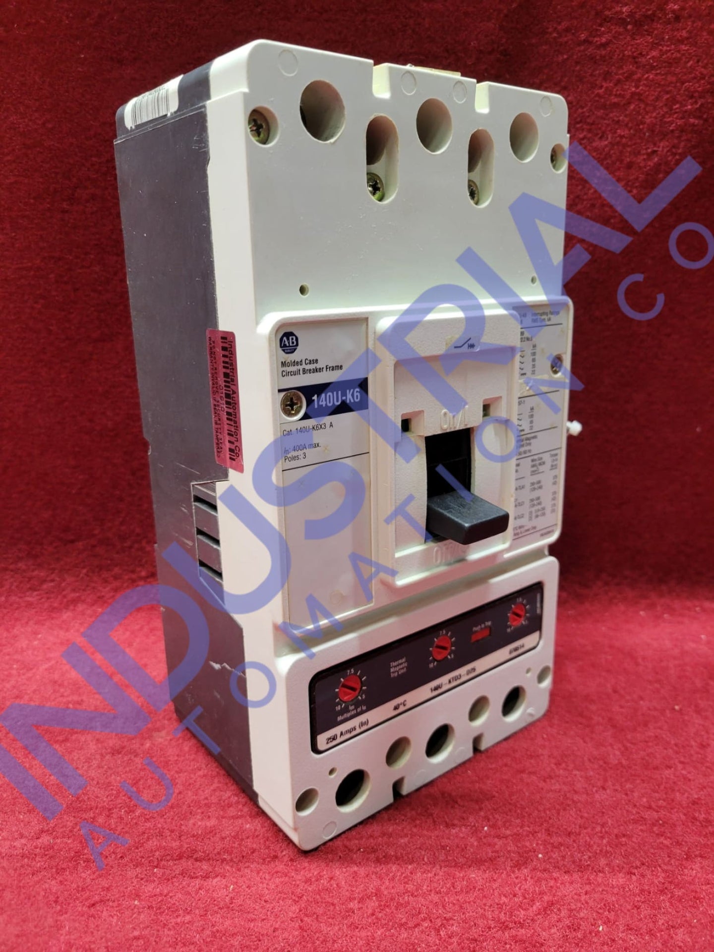 Allen-Bradley 140U-K6D3-D25 IAC Certified Refurbished Industrial Automation & Control