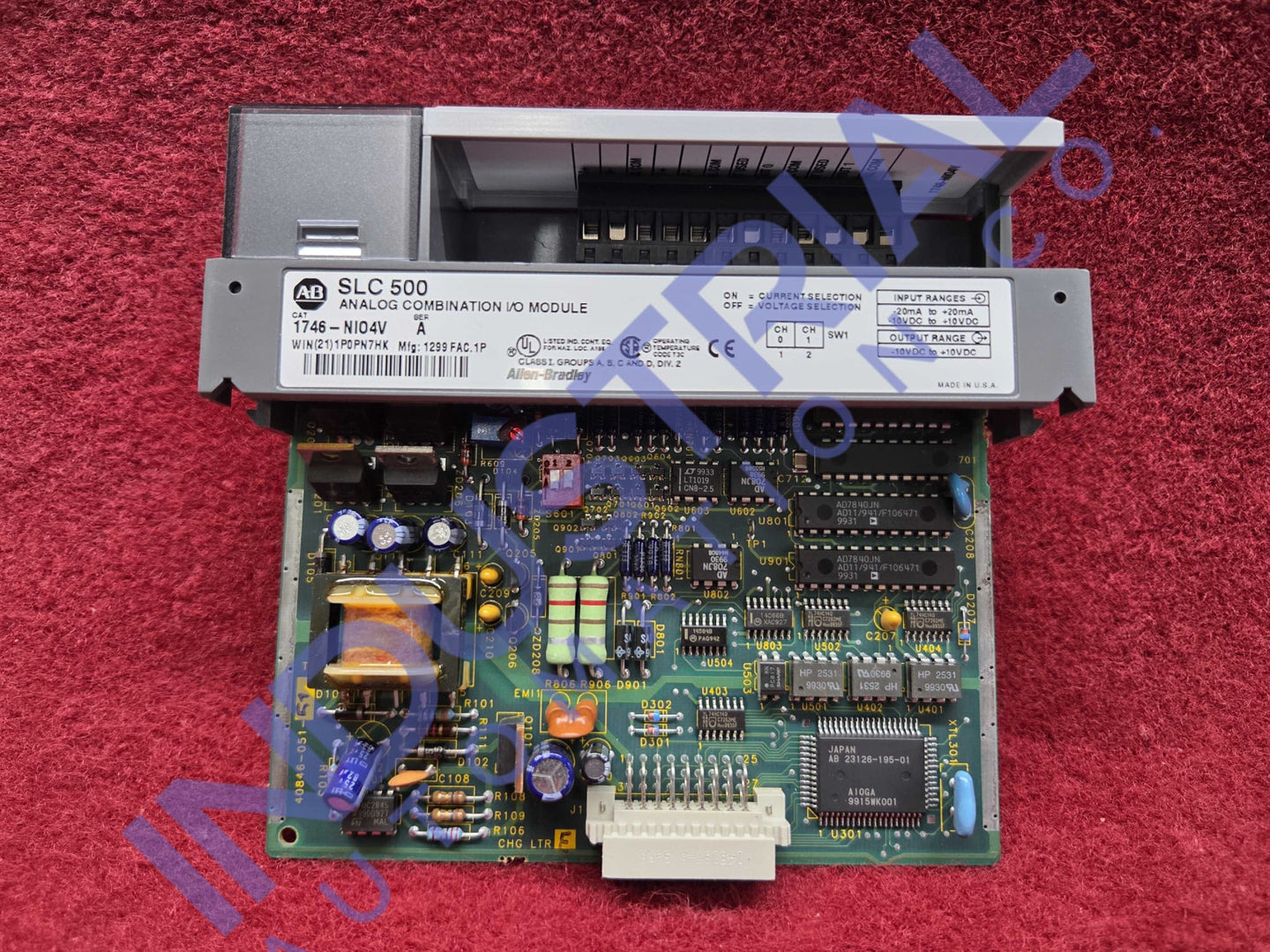 Allen-Bradley 1746-NIO4V IAC Certified Refurbished PLC