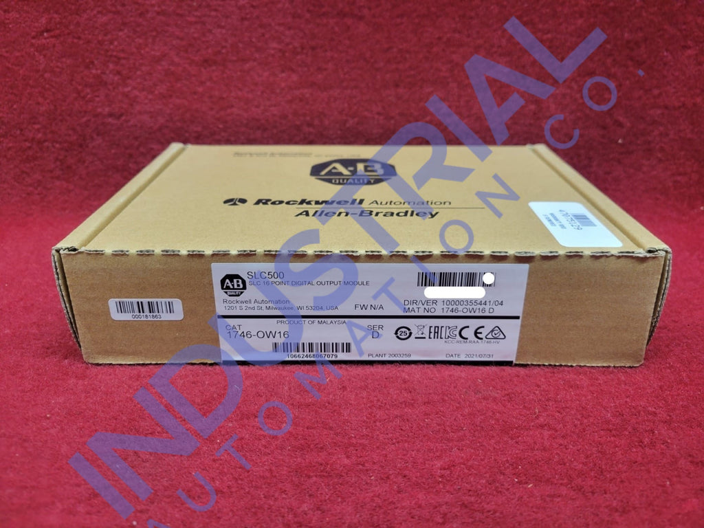Allen-Bradley 1746-Ow16 Surplus No Box Plc