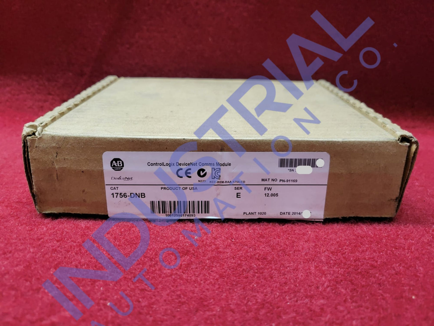 Allen-Bradley 1756-DNB Surplus Original Open Box