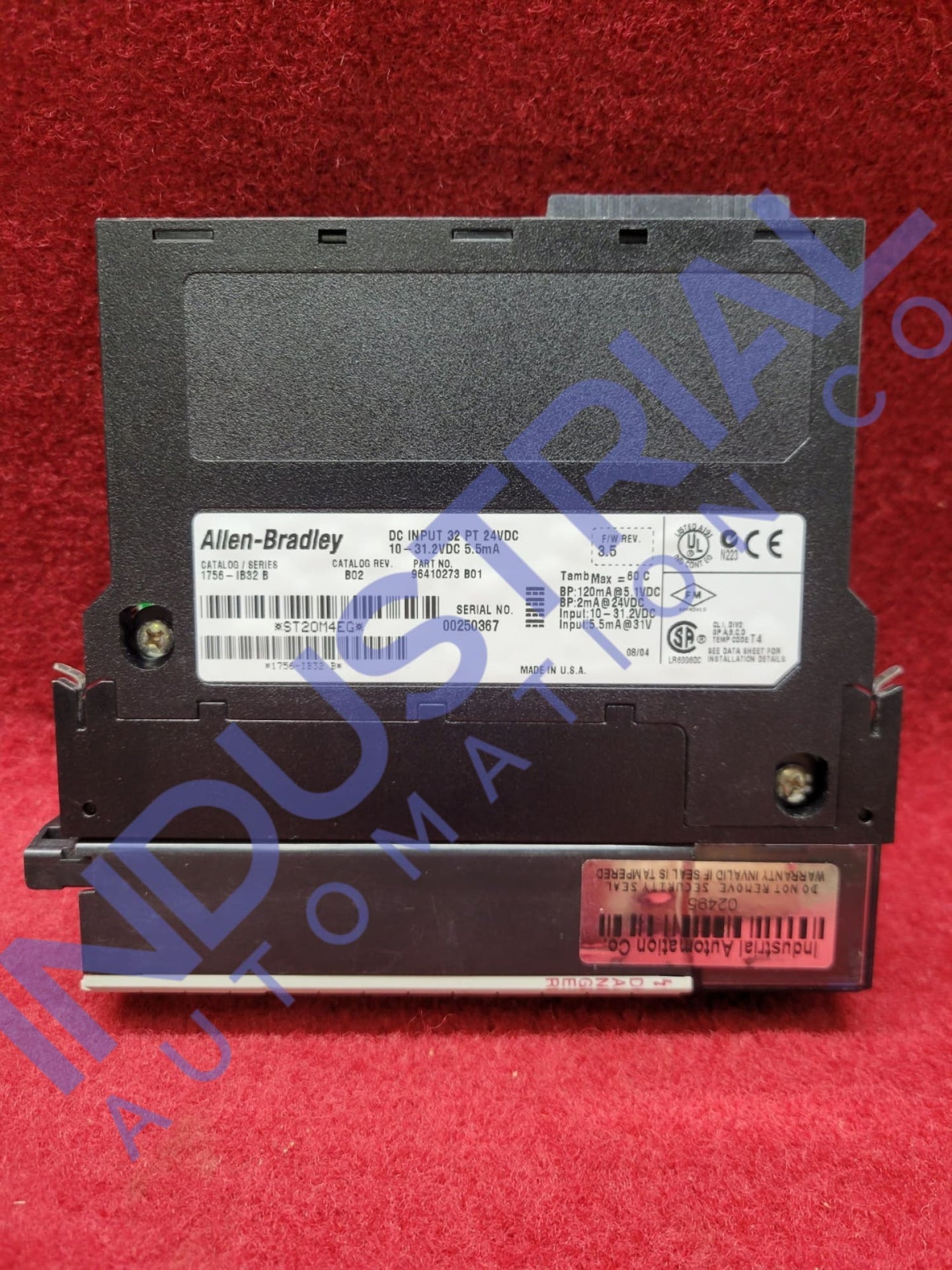 Allen-Bradley 1756-IB32 IAC Certified Refurbished
