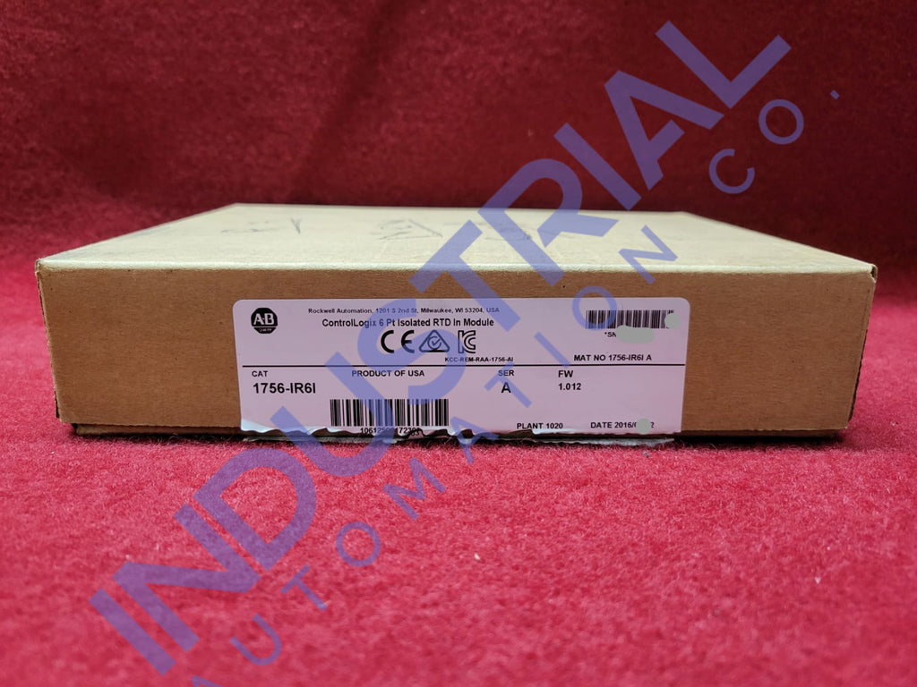 Allen-Bradley 1756-IR6I Surplus Original Open Box