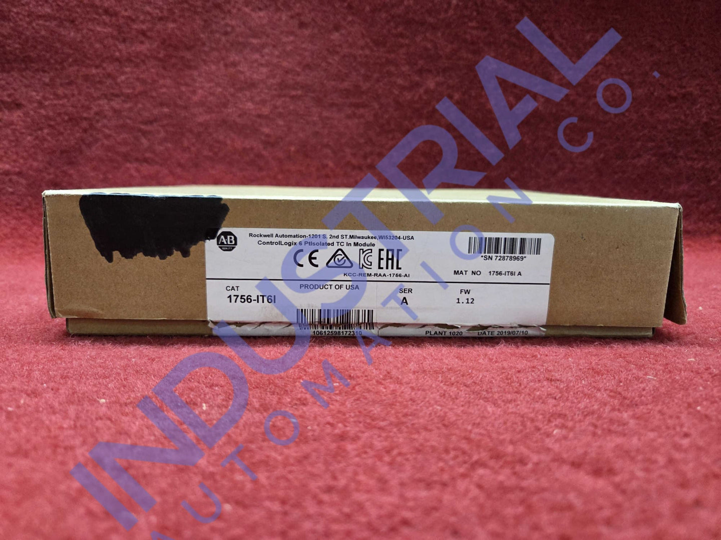 Allen-Bradley 1756-IT6I Surplus Original Open Box