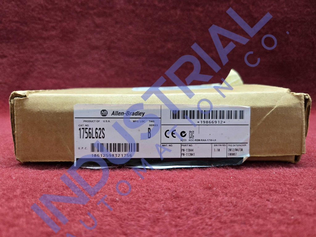 Allen-Bradley 1756-L62S Surplus Original Open Box
