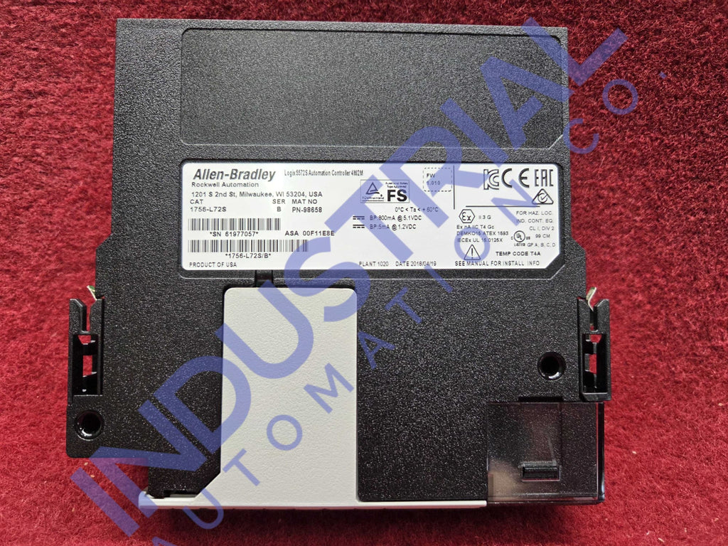 Allen-Bradley 1756-L72S Surplus IAC Packaging PLC