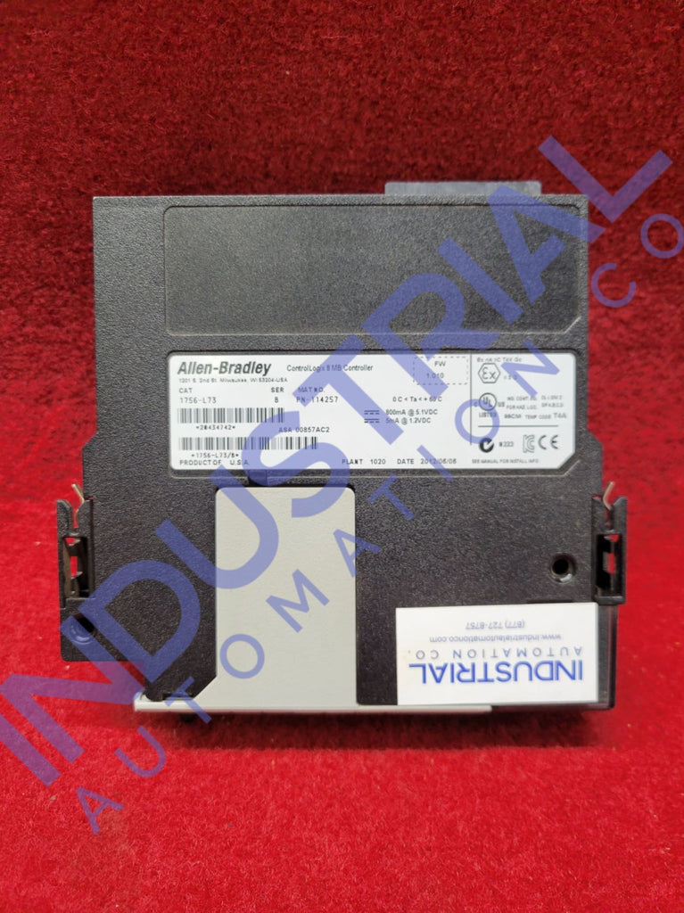 Allen-Bradley 1756-L73 IAC Certified Refurbished PLC