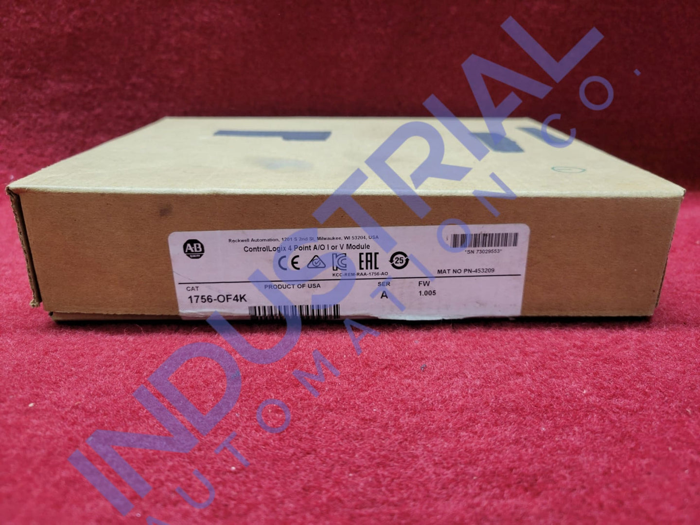 Allen-Bradley 1756-OF4K Surplus Original Open Box