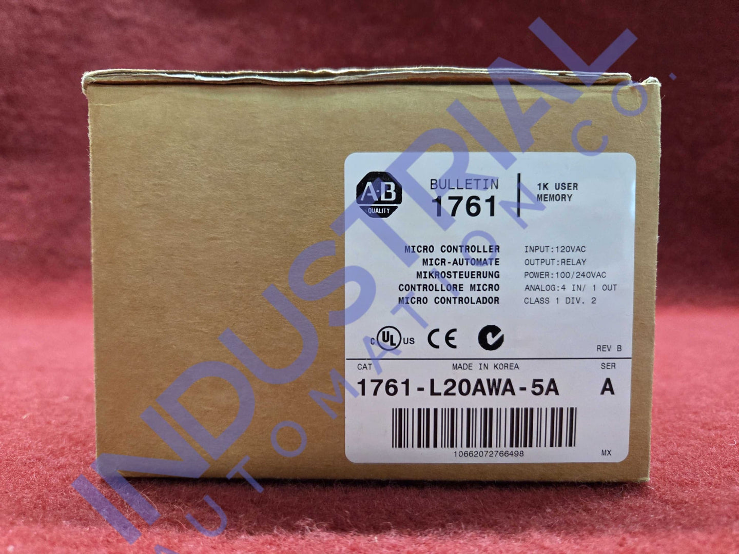 Allen-Bradley 1761-L20AWA-5A Surplus Original Open Box