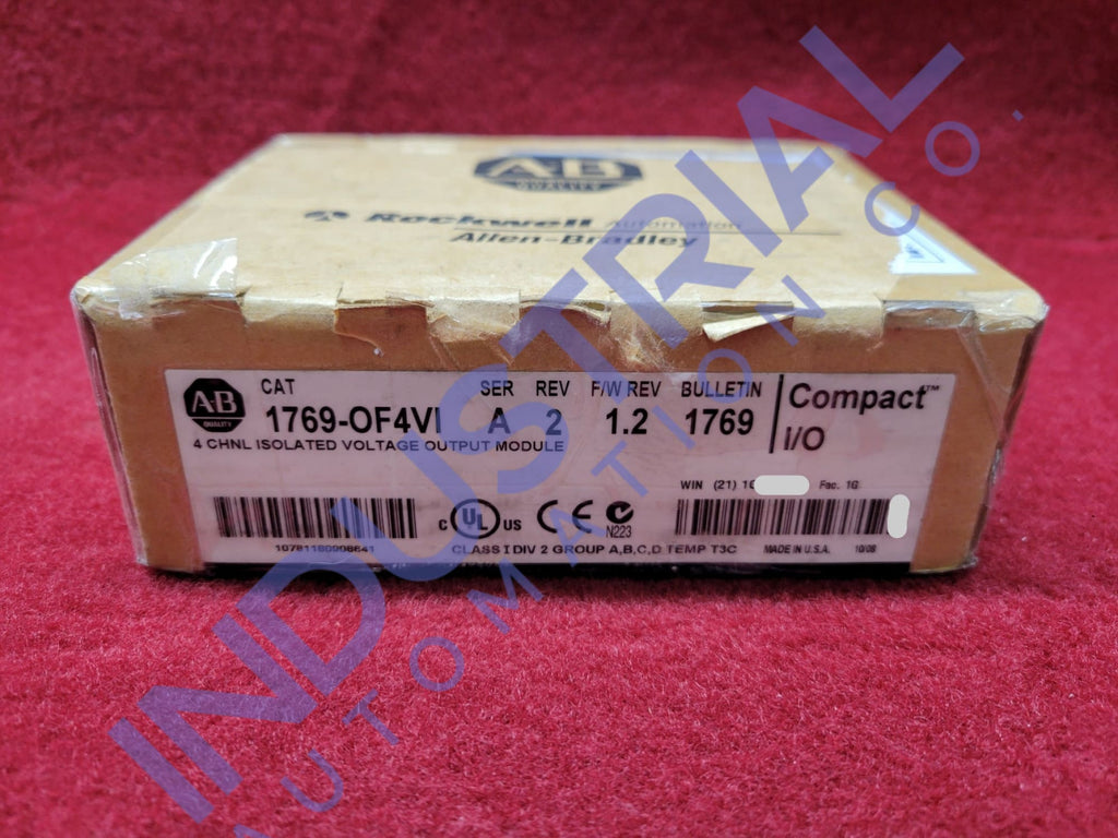 Allen-Bradley 1769-OF4VI Surplus Original Open Box