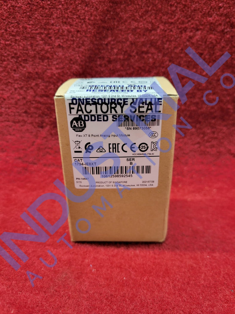 Allen-Bradley 1794-IE8XT Surplus Original Open Box Industrial Automation & Control
