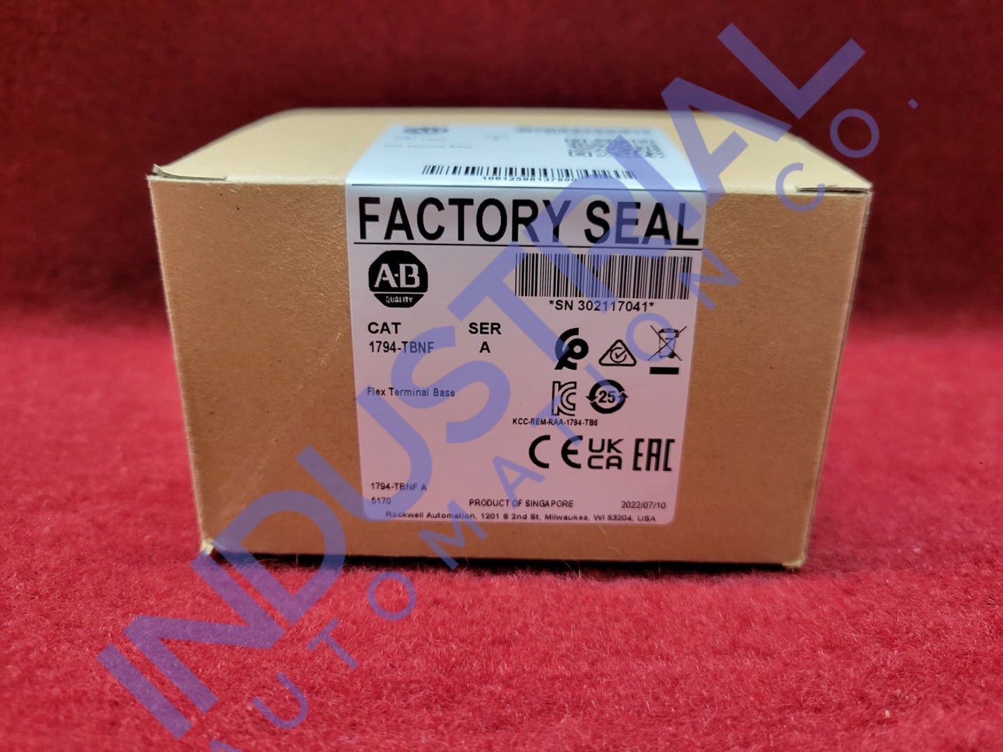 Allen-Bradley 1794-TBNF Surplus Original Box