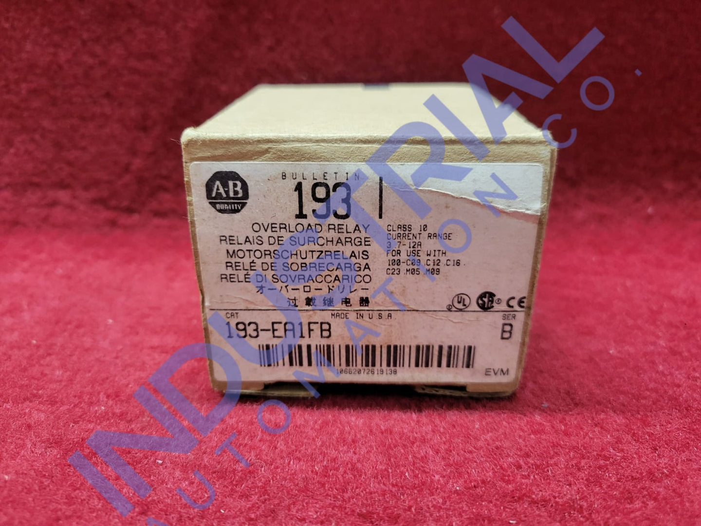 Allen-Bradley 193-EA1FB Surplus Original Open Box Industrial Automation & Control