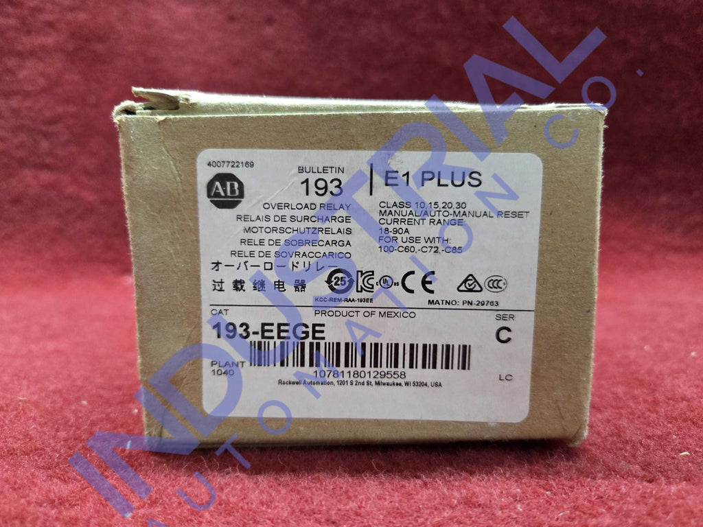 Allen-Bradley 193-EEGE Surplus Original Open Box Industrial Automation & Control