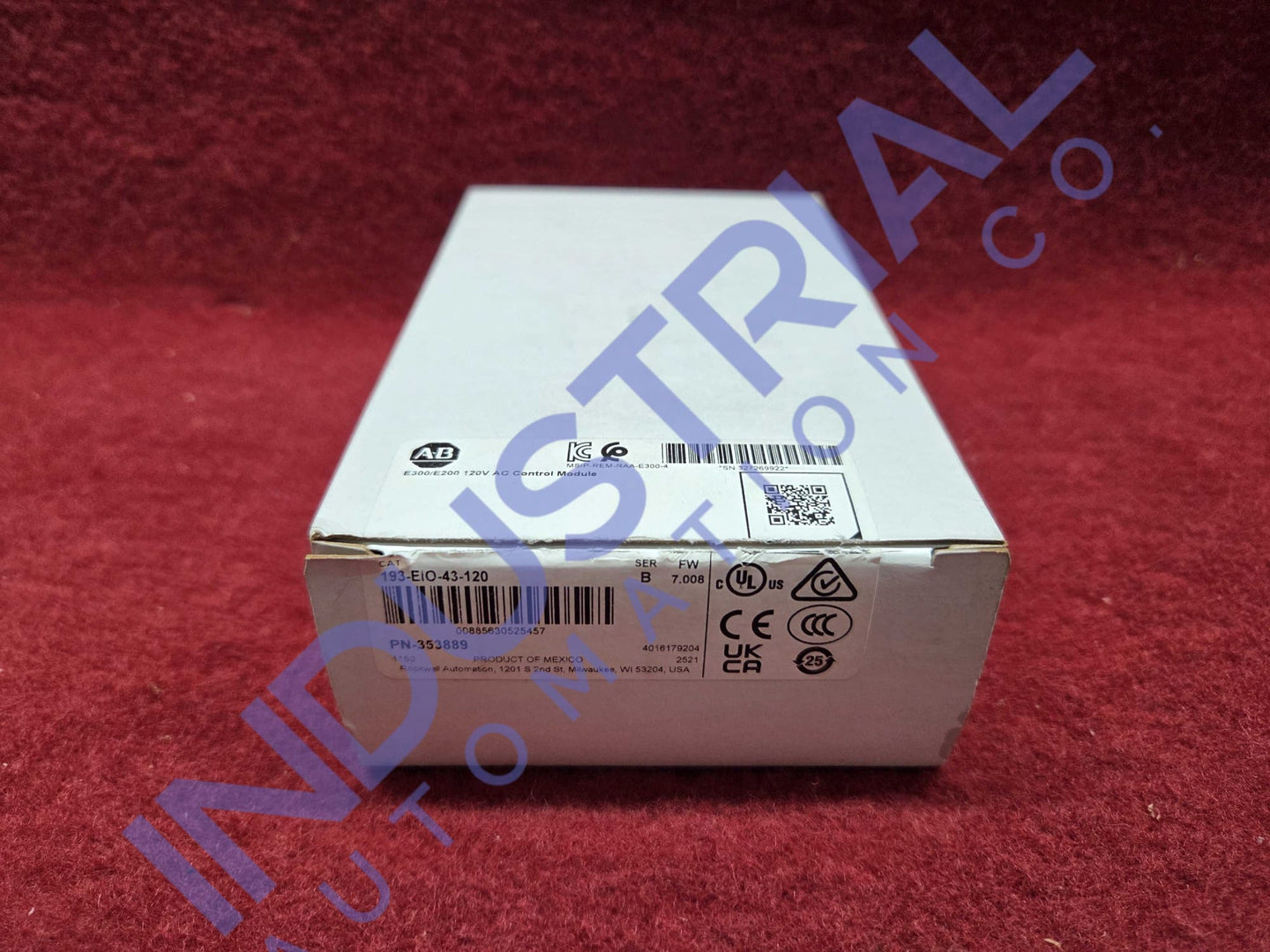 Allen-Bradley 193-EIO-43-120 Surplus Original Open Box