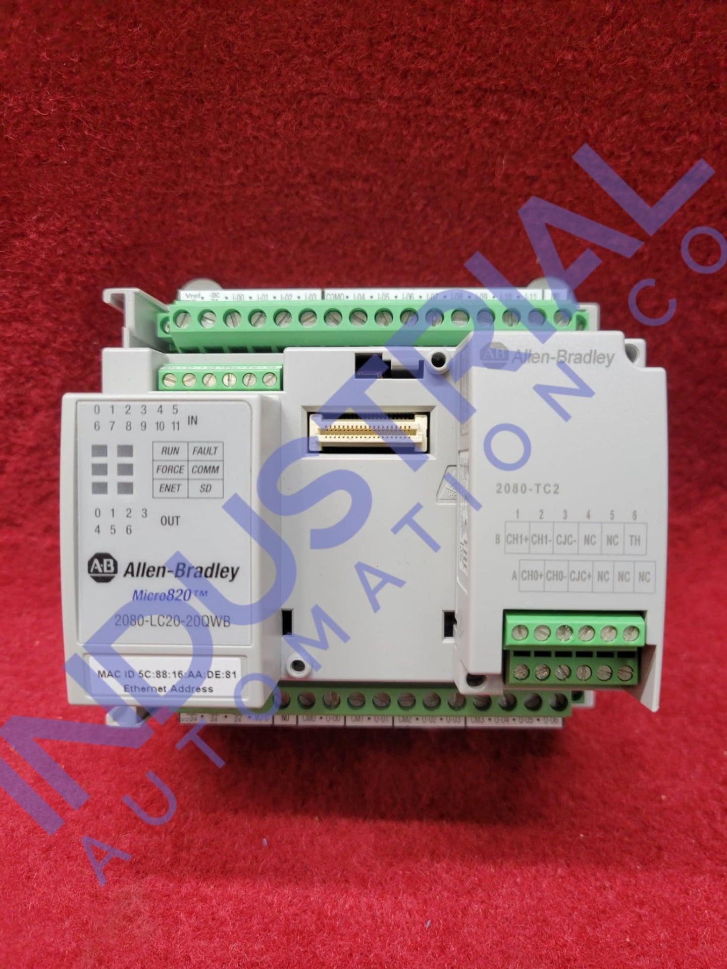 Allen-Bradley 2080-LC20-20QWB IAC Certified Refurbished